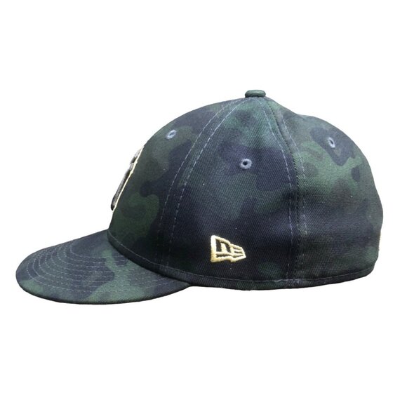 New Era 59Fifty New York Yankees Military Green Camo Fitted Hat 7 1/8 - Picture 6 of 10